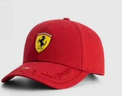 PUMA Scuderia Ferrari F1 Italian Stripe Cap - Red - One Size Fits Most - Apex Mind Racing